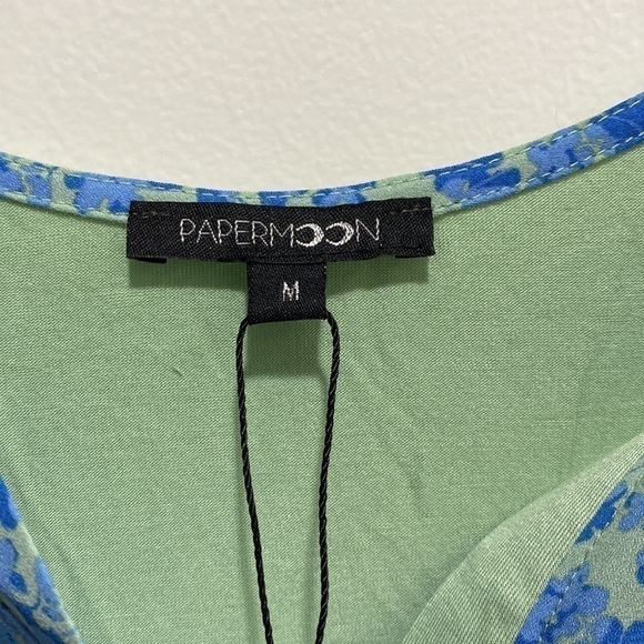 Papermoon Mixed Media Floral Top Size Mesium - Picture 3 of 5